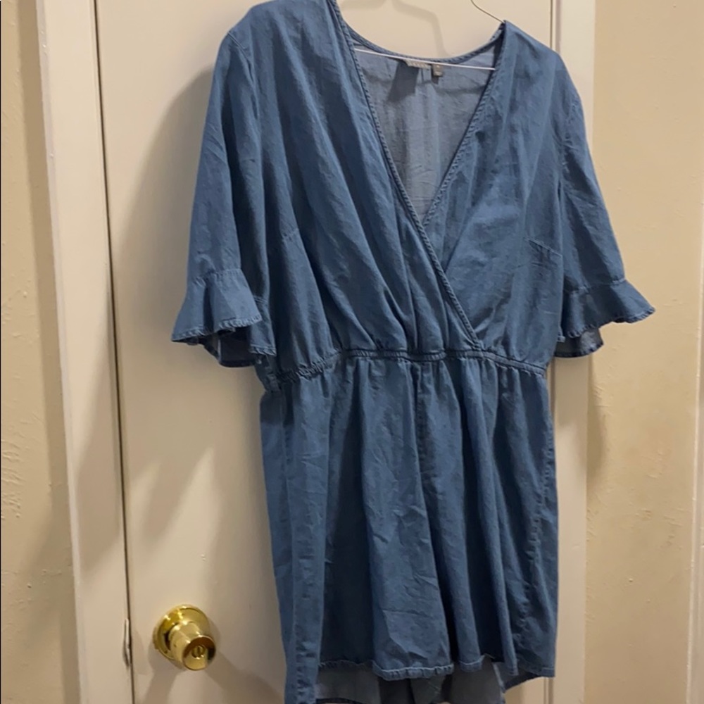 NY&CO xl Denim Romper